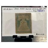 1942 First Motor Vehicle Tax Stamp