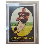 Replica Jimmy Brown Football Card