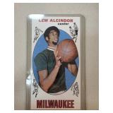 Replica Lew Alcindor Milwaukee Basketball Card
