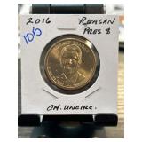 2016 Ronald Reagan Presidential $1 Coin