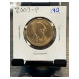 2007-P John Adams Presidential Dollar Coin