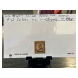 U.S. #659 Kansas Overprinted Mint Stamp