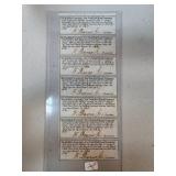 Six Buffalo RR Passenger Tickets