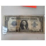 1923 One Dollar Silver Certificate Note
