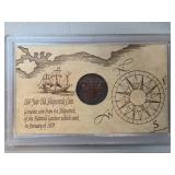 Admiral Gardner Shipwreck Coin from 1809
