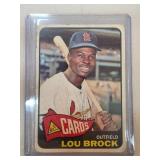 1965 Lou Brock Topps Baseball Card #540