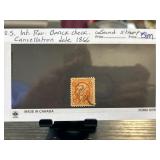 1866 U.S. Bank Check Revenue Stamp