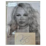 Pamela Anderson Pic With Autograph