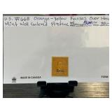 US #668 Orange-Yellow Kansas Stamp, Mint