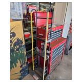 Heavy-Duty Hand Truck with Yellow Handle Rails