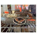 Belt Buckle With Motorcycle Chain Belt