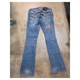 Womenï¿½s Sz 27 Miss Me Denim Jeans