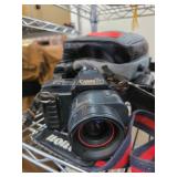 Canon 35mm Camera Lot with Accessories