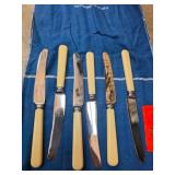 6 Stainless Steel Knives by EPNS