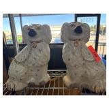 Staffordshire Ceramic Dog Figurines