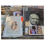 Framed Photos of Prominent Figures