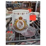 Tuscan Bone China Coronation Mug, 1953