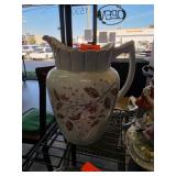 Ironstone China O.P. Co. Decorative Pitcher