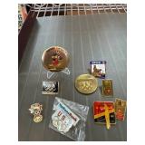 Olympic-Themed Memorabilia and Pins