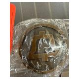 Southwestern Metal Belt Buckle with Geometric Desi