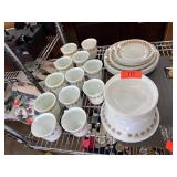 Corelle by Corning Dinnerware, Butterfly Gold