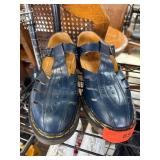 Dr. Martens Blue Leather Sandals, Size 12