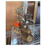 Brass Bells with Welsh Motif Designs