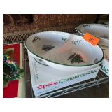 Spode Christmas Tree Divided Dish