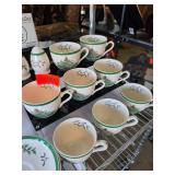 Spode Christmas Tree Cups Coasters Set