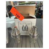 Restoration Hardware Cocktail Shaker Salt & Pepper