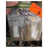 Monterey Sand Samples in Plastic Bags