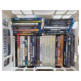 Blu-rays and DVDs