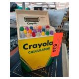Crayola Calculator in Crayon Box Design
