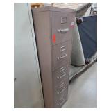 Five-Drawer Metal File Cabinet