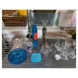 Glass and Decorative Items Lot