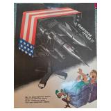 Soviet Era Propaganda Poster with Missile