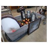 Holiday Decorations and Framed Art