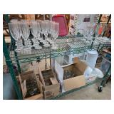 Glassware Collection Including Stemmed Glasses