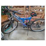 Blue NEXT Mountain Bike with Suspension