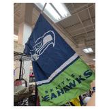 Seattle Seahawks Fabric Team Flag