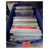 Scrapbook Albums in Bin