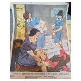 Soviet-Era Propaganda Poster in Full Color