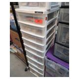 Plastic Mini Chest With Crafting Supplies