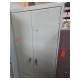 Metal Storage Cabinet with Double Doors