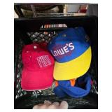 Three Branded Baseball Caps