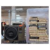 Vintage Panasonic 8-Track Player with 8-Track Tape