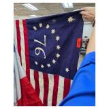 13-Star Betsy Ross-Style 76 American Flag
