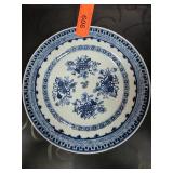 Blue and White Porcelain Decorative Plate