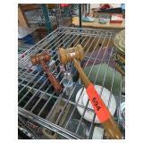 Wooden Gavels with Metal Accents