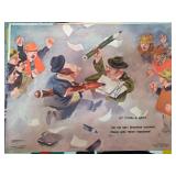 Soviet Propaganda Poster Artwork